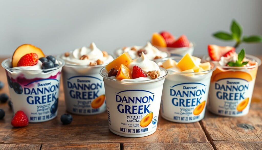 Dannon Greek Yogurt Flavors